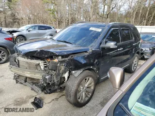2018 Ford Explorer Limited with VIN 1FM5K7F81JGB11649, listed as a Copart auction lot 44738855 with 112,448 mi miles and Salvage Title. Bid and sale history available at carsss.com. Image 1.