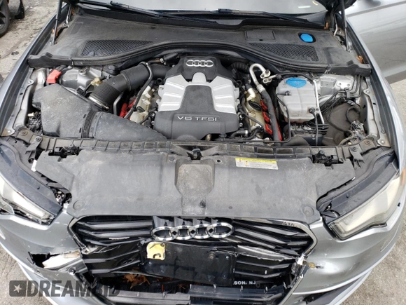 2015 Audi A6 3.0T Premium Plus with VIN WAUFGAFC7FN022163, listed as a Copart auction lot 42444393 with 91,948 mi miles. Bid and sale history available at carsss.com. Image 11.