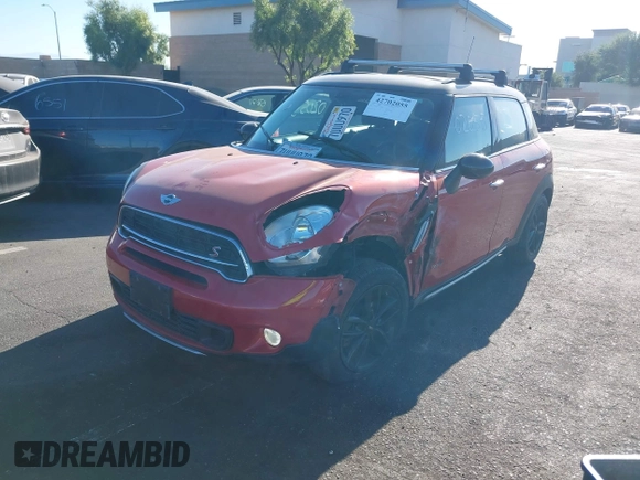 2016 MINI Countryman S with VIN WMWZC5C50GWU02754, listed as a IAAI auction lot 42702055 with 105,284 mi miles and . Bid and sale history available at DreamBid. Image 17.