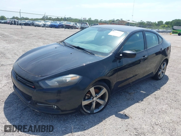 2013 Dodge Dart SXT with VIN 1C3CDFBA7DD320543, listed as a IAAI auction lot 42104337 with 85,289 mi miles. Bid and sale history available at carsss.com. Image 2.