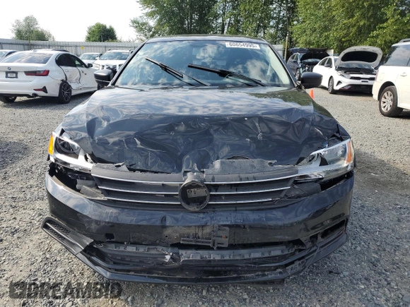 2015 Volkswagen Jetta S with VIN 3VW2K7AJ4FM247804, listed as a Copart auction lot 60654995 with Not provided miles and Salvage title. Bid and sale history available at DreamBid. Image 5.