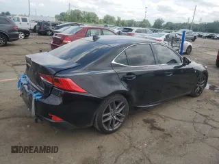 2017 Lexus IS 350 with VIN JTHCE1D22H5013734, listed as a Copart auction lot 62347885 with 93,997 mi miles and Clean title. Bid and sale history available at DreamBid. Image 3.