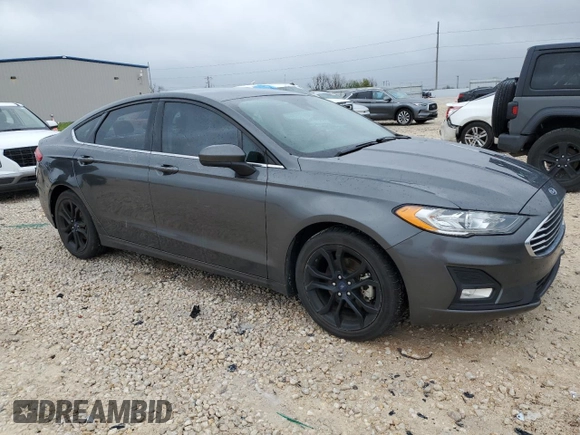 2019 Ford Fusion SE with VIN 3FA6P0HD5KR280598, listed as a Copart auction lot 50935305 with 46,942 mi miles and Clean Title. Bid and sale history available at DreamBid. Image 4.
