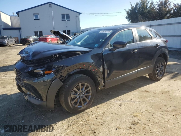2024 Mazda CX-30 S with VIN 3MVDMBAM0RM635991, listed as a Copart auction lot 48979595 with 11,640 mi miles and Salvage title. Bid and sale history available at DreamBid. Image 1.