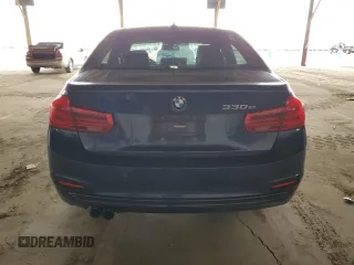 2017 BMW 3 Series 330e iPerformance with VIN WBA8E1C51HK480158, listed as a Copart auction lot 49490625 with 56,270 mi miles and Clean Title. Bid and sale history available at carsss.com. Image 6.