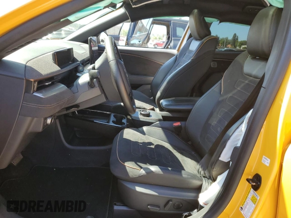 2022 Ford Mustang Mach-E GT with VIN 3FMTK4SE1NMA10334, listed as a Copart auction lot 57362275 with 34,614 mi miles and Salvage title. Bid and sale history available at DreamBid. Image 7.