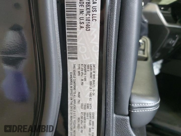 2024 Jeep Grand Cherokee z VIN 1C4RJYB6XRC181463, wystawiony jako Copart lot #62473485 z przebiegiem 42 142 mil mil oraz Czysty tytuł • Clean title. Historia ofert i sprzedaży dostępna na DreamBid. Obrazek 13.