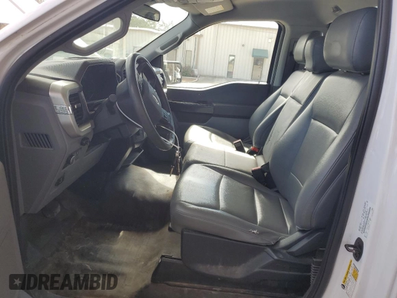 2021 Ford F-150 XL with VIN 1FTMF1C51MKE44107, listed as a Copart auction lot 46626895 with 42,060 mi miles and Clean title. Bid and sale history available at DreamBid. Image 7.