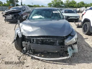 2018 Infiniti Q50 Luxe with VIN JN1EV7AR1JM430839, listed as a Copart auction lot 57727515 with 89,476 mi miles and Salvage title. Bid and sale history available at DreamBid. Image 5.
