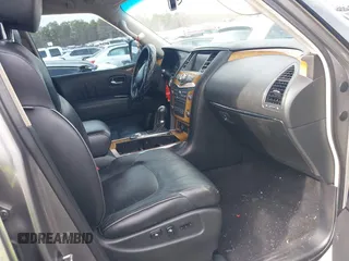 2012 Infiniti QX56 8-passenger with VIN JN8AZ2ND7C9716559, listed as a IAAI auction lot 41465078 with 184,373 mi miles and . Bid and sale history available at DreamBid. Image 5.