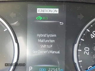 2022 Toyota RAV4 Hybrid SE with VIN 4T3T6RFV7NU100943, listed as a IAAI auction lot 42621376 with 22,543 mi miles and . Bid and sale history available at DreamBid. Image 18.