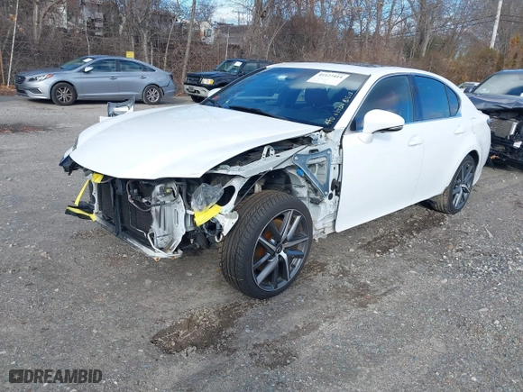 2017 Lexus GS with VIN JTHCZ1BL5HA006574, listed as a IAAI auction lot 41127414 with 110,701 mi miles. Bid and sale history available at carsss.com. Image 19.