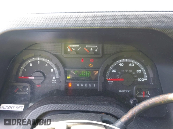 2009 Ford Econoline Cargo Commercial with VIN 1FTNE14W09DA62046, listed as a IAAI auction lot 41605647 with 100,622 mi miles and . Bid and sale history available at DreamBid. Image 7.