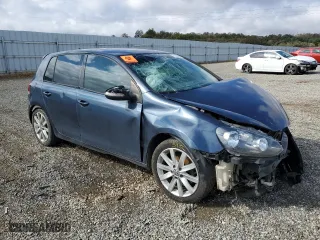 2011 Volkswagen Golf TDI with VIN WVWNM7AJ6BW045258, listed as a Copart auction lot 71380574 with 217,641 mi miles and Salvage Title. Bid and sale history available at carsss.com. Image 4.
