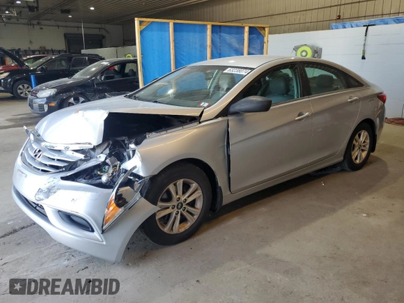 2012 Hyundai Sonata GLS with VIN 5NPEB4AC1CH395569, listed as a Copart auction lot 63238074 with 78,592 mi miles and Salvage Title. Bid and sale history available at DreamBid. Image 1.