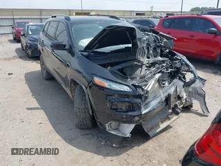 2018 Jeep Cherokee Latitude with VIN 1C4PJLCX6JD606158, listed as a IAAI auction lot 41914815 with 96,315 mi miles and . Bid and sale history available at DreamBid. Image 1.