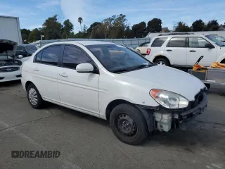 2010 Hyundai Accent GLS with VIN KMHCN4AC9AU420733, listed as a Copart auction lot 75124084 with 314,996 mi miles and Non Repairable. Bid and sale history available at carsss.com. Image 4.