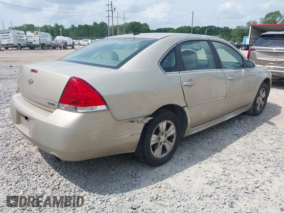 2012 Chevrolet Impala LS Retail with VIN 2G1WA5E33C1131979, listed as a IAAI auction lot 42056675 with 174,896 mi miles and . Bid and sale history available at DreamBid. Image 4.