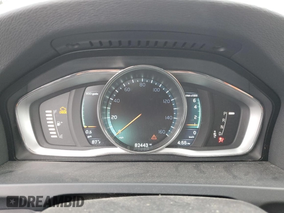 2015 Volvo V60 T5 Drive-E Premier with VIN YV140MEK1F1217329, listed as a Copart auction lot 74323754 with 82,443 mi miles and Salvage Title. Bid and sale history available at carsss.com. Image 9.