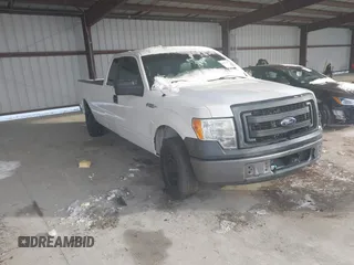 2013 Ford F-150 XL with VIN 1FTFX1CFXDKE21083, listed as a IAAI auction lot 41395847 with 245,661 mi miles. Bid and sale history available at carsss.com. Image 1.