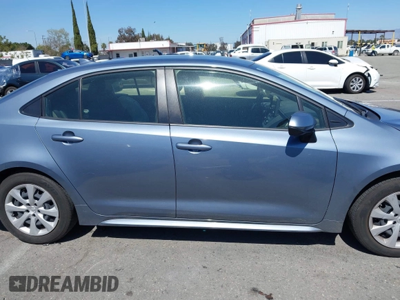 2022 Toyota Corolla LE with VIN JTDEPMAEXN3023746, listed as a IAAI auction lot 41838942 with 15,502 mi miles. Bid and sale history available at carsss.com. Image 13.