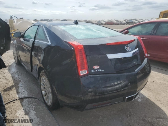2013 Cadillac CTS Coupe Premium with VIN 1G6DS1E36D0124027, listed as a Copart auction lot 75002524 with 107,949 mi miles and Non Repairable. Bid and sale history available at carsss.com. Image 2.