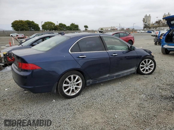 2008 Acura TSX Nav with VIN JH4CL96908C000040, listed as a Copart auction lot 59428855 with 113,682 mi miles and Salvage title. Bid and sale history available at DreamBid. Image 3.
