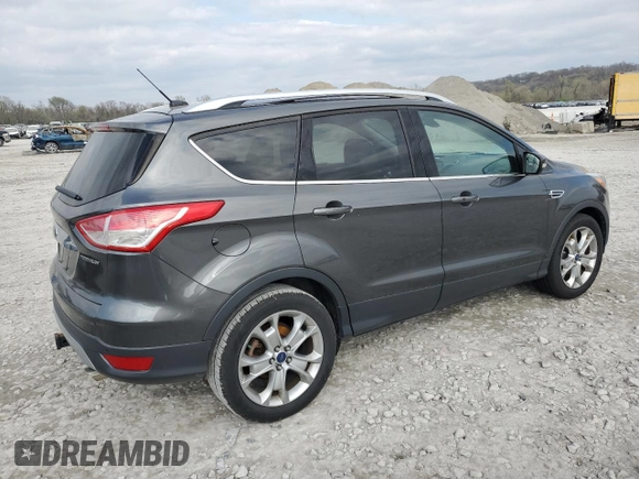 2016 Ford Escape Titanium with VIN 1FMCU0JX6GUB12975, listed as a Copart auction lot 53126705 with 100,815 mi miles and Clean Title. Bid and sale history available at carsss.com. Image 3.