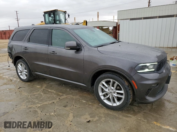 2021 Dodge Durango GT z VIN 1C4RDHDG9MC659782, wystawiony jako Copart lot #45388095 z przebiegiem 101 924 mil mil oraz Szkoda całkowita • Salvage title. Historia ofert i sprzedaży dostępna na DreamBid. Obrazek 4.