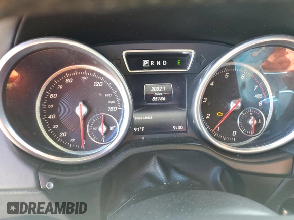 2017 Mercedes-Benz G-Class G 550 4x4 Squared with VIN WDCYC5FF5HX281468, listed as a Copart auction lot 79087964 with 85,186 mi miles and Salvage Title. Bid and sale history available at carsss.com. Image 9.