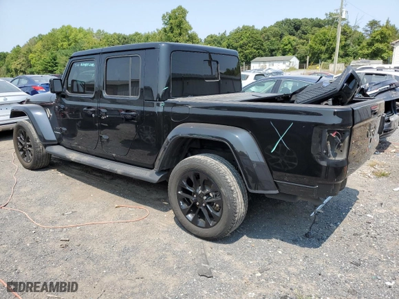 2021 Jeep Gladiator Overland with VIN 1C6HJTFG0ML541311, listed as a Copart auction lot 66609824 with 44,362 mi miles and Salvage Title. Bid and sale history available at carsss.com. Image 2.