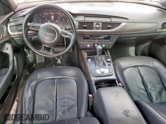 2017 Audi A6 Premium with VIN WAUC8AFC2HN083343, listed as a Copart auction lot 63848405 with 136,559 mi miles and Clean title. Bid and sale history available at DreamBid. Image 8.