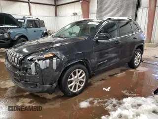 2014 Jeep Cherokee Latitude with VIN 1C4PJLCB6EW275094, listed as a Copart auction lot 45627785 with 169,391 mi miles and Salvage Title. Bid and sale history available at carsss.com. Image 1.