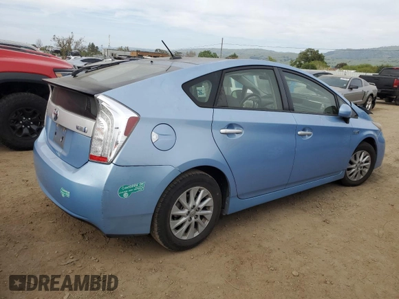 2013 Toyota Prius with VIN JTDKN3DP8D3042195, listed as a Copart auction lot 53387875 with 119,606 mi miles and Salvage Title. Bid and sale history available at DreamBid. Image 3.