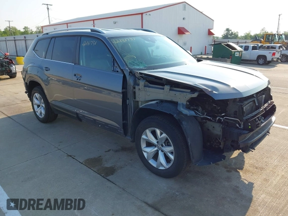 2018 Volkswagen Atlas SE z VIN 1V2DR2CA2JC550354, wystawiony jako IAAI lot #42481731 z przebiegiem 119 914 mil mil oraz . Historia ofert i sprzedaży dostępna na DreamBid. Obrazek 1.