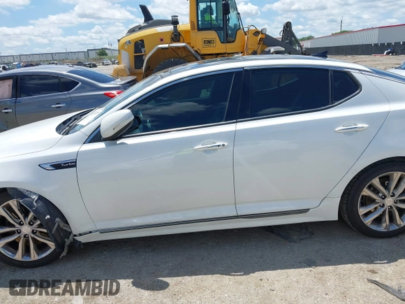 2015 Kia Optima SX Turbo with VIN 5XXGR4A68FG411149, listed as a IAAI auction lot 42451249 with 246,125 mi miles and . Bid and sale history available at DreamBid. Image 14.