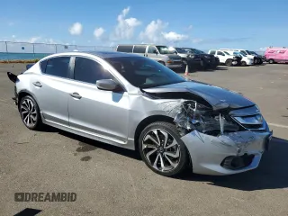 2017 Acura ILX w/Premium/A-SPEC Pkg with VIN 19UDE2F89HA010402, listed as a Copart auction lot 78102664 with 33,671 mi miles and Salvage Title. Bid and sale history available at carsss.com. Image 4.