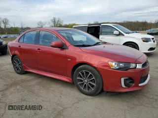 2017 Mitsubishi Lancer ES with VIN JA32U2FU8HU003959, listed as a Copart auction lot 54561025 with 82,397 mi miles and Salvage Title. Bid and sale history available at DreamBid. Image 4.