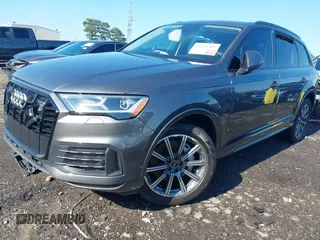 2022 Audi Q7 Premium Plus with VIN WA1LJBF77ND000677, listed as a IAAI auction lot 42265309 with 59,412 mi miles and . Bid and sale history available at DreamBid. Image 21.