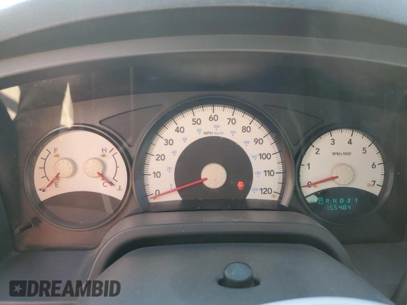 2006 Dodge Dakota SLT with VIN 1D7HW48N76S715000, listed as a Copart auction lot 87466974 with 155,484 mi miles and Salvage Title. Bid and sale history available at DreamBid. Image 9.