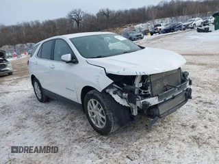 2022 Chevrolet Equinox LT with VIN 3GNAXJEV2NL175491, listed as a IAAI auction lot 41348146 with 67,823 mi miles and . Bid and sale history available at DreamBid. Image 1.