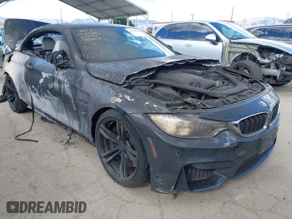 2016 BMW M4 with VIN WBS3U9C58GP969536, listed as a IAAI auction lot 41939708 with 1 mi miles. Bid and sale history available at carsss.com. Image 1.