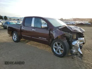 2005 Nissan Titan XE with VIN 1N6AA07A15N556079, listed as a Copart auction lot 48419495 with Not Provided miles and Salvage Title. Bid and sale history available at DreamBid. Image 4.