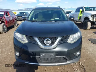 2015 Nissan Rogue SL with VIN 5N1AT2MV6FC834127, listed as a IAAI auction lot 41686500 with 156,810 mi miles and . Bid and sale history available at carsss.com. Image 12.