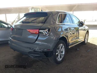2023 Audi Q3 S line Premium Plus with VIN WA1EECF37P1021050, listed as a IAAI auction lot 41670780 with 23,738 mi miles. Bid and sale history available at carsss.com. Image 6.