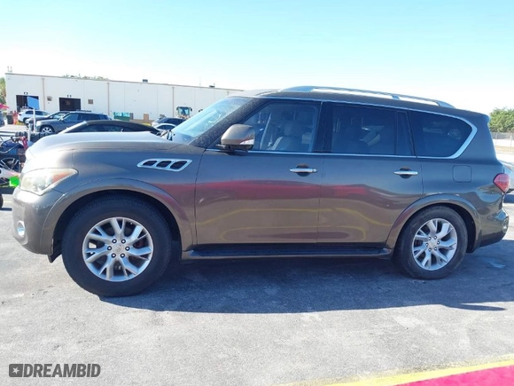 2011 Infiniti QX56 7-passenger with VIN JN8AZ2NE8B9000843, listed as a IAAI auction lot 41836248 with NaN miles. Bid and sale history available at carsss.com. Image 14.
