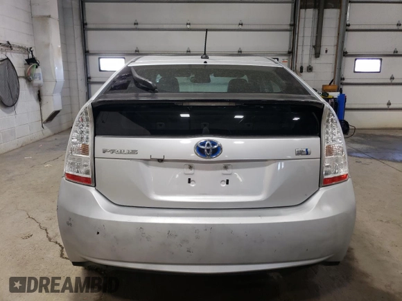 2011 Toyota Prius I with VIN JTDKN3DU7B0254932, listed as a Copart auction lot 55178405 with 293,122 mi miles and Clean Title. Bid and sale history available at DreamBid. Image 6.