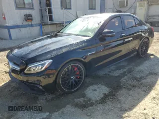 2017 Mercedes-Benz C 63 S AMG z VIN 55SWF8HB7HU191134, wystawiony jako Copart lot #76952884 z przebiegiem 48 974 mil mil oraz Szkoda całkowita • Salvage title. Historia ofert i sprzedaży dostępna na DreamBid. Obrazek 1.