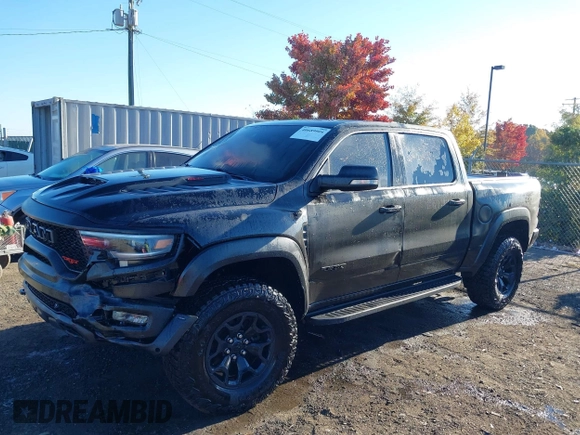 2021 Ram 1500 TRX with VIN 1C6SRFU90MN803580, listed as a IAAI auction lot 40689804 with 54,040 mi miles. Bid and sale history available at carsss.com. Image 2.