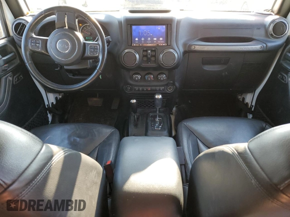 2018 Jeep Wrangler JK Unlimited Sport with VIN 1C4BJWDG8JL806555, listed as a Copart auction lot 87868855 with 57,150 mi miles and Salvage Title. Bid and sale history available at carsss.com. Image 8.